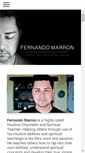 Mobile Screenshot of fernandomarron.com